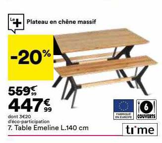 table emeline