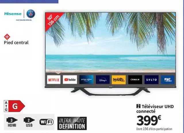 Téléviseur Uhd Connecté