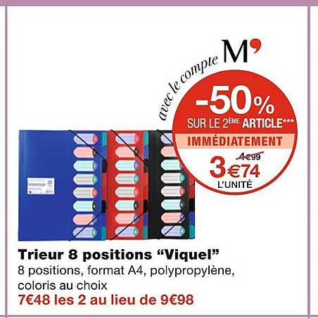 Trieur 8 Positions "viquel"