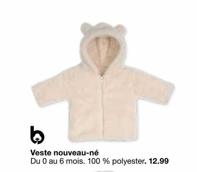 veste nouveau-né
