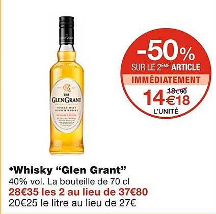 whisky "glen grant"