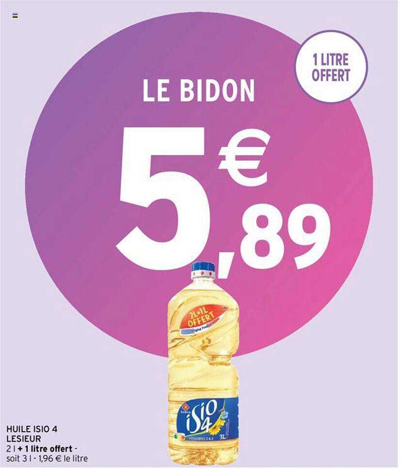 Huile Isio 4 Lesieur