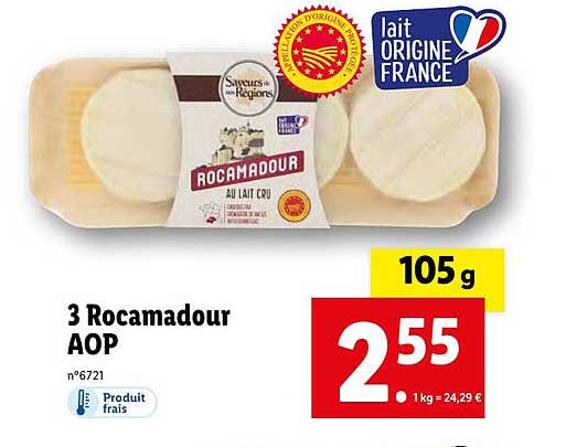 3 Rocamadour Aop