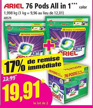 76 pods all in 1 ariel