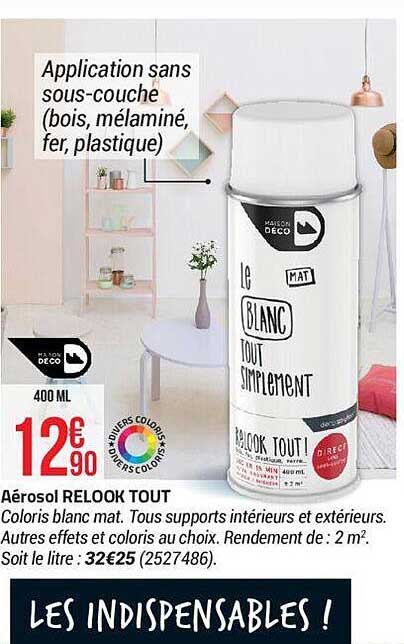 Aérosol Relook Tout