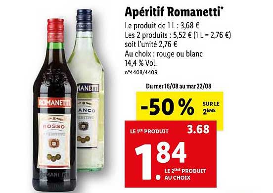 Apéritif Romanetti