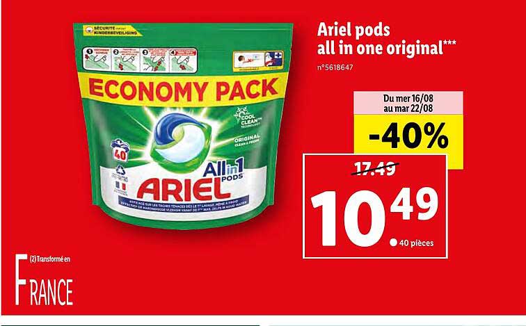 ariel pods all in one original