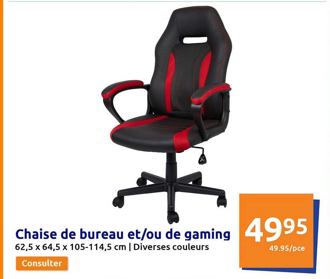 chaise de bureau et/ou de gaming