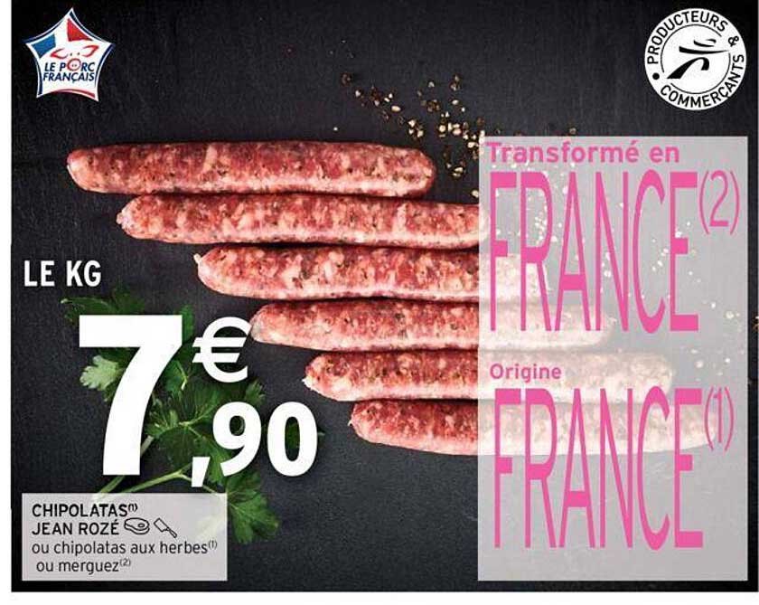chipolatas jean rozé