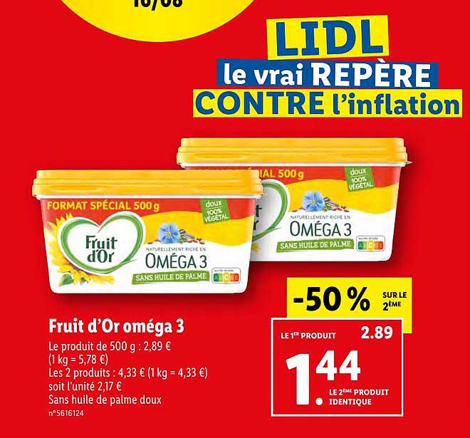 Fruit D'or Oméga 3