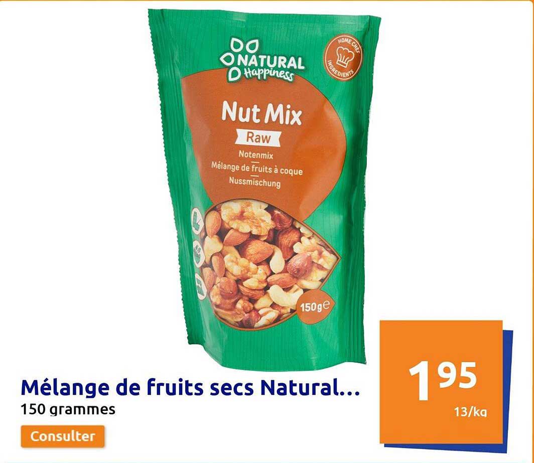 Mélange De Fruits Secs Natural