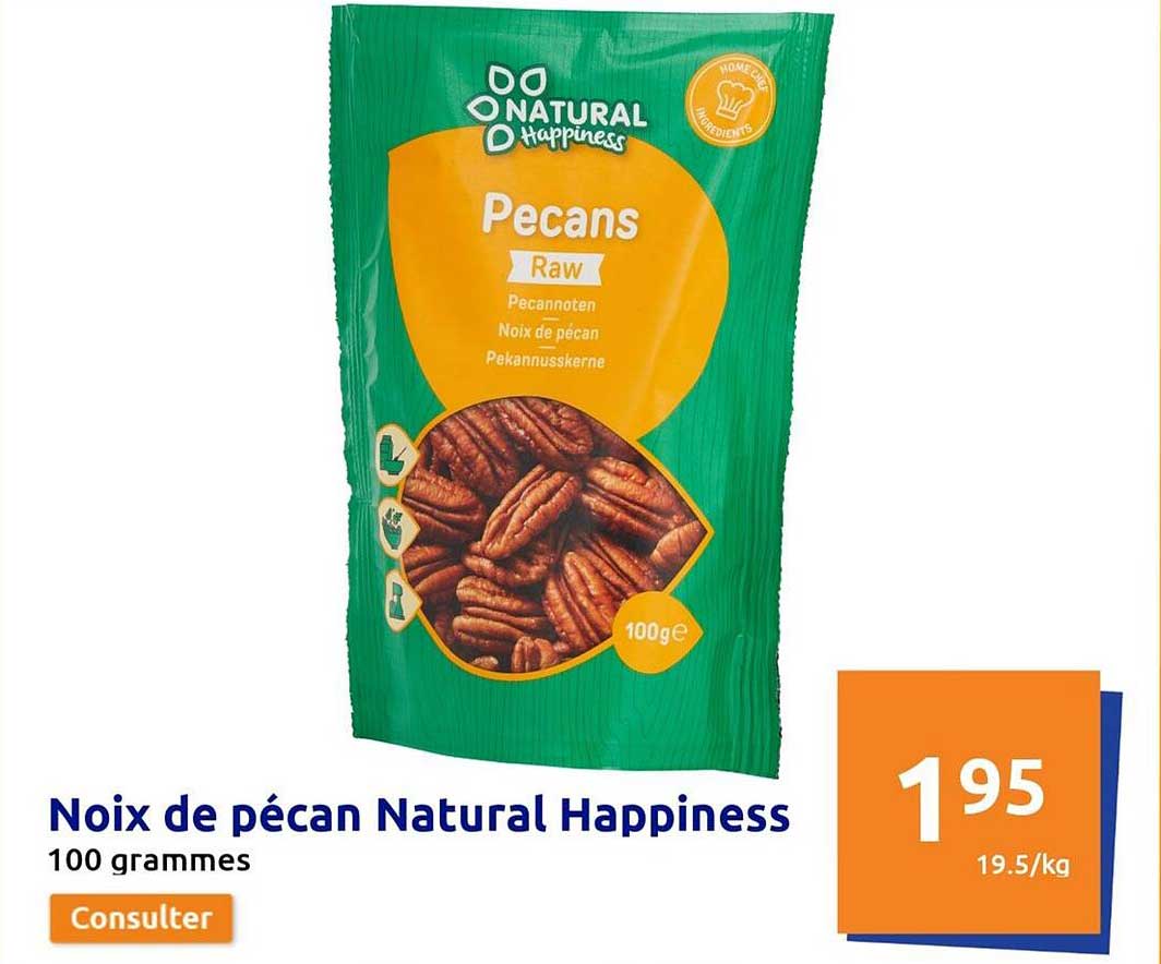 Noix De Pécan Natural Happiness