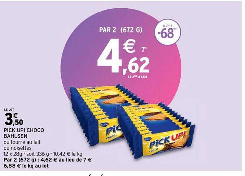 pick up! choco bahlsen