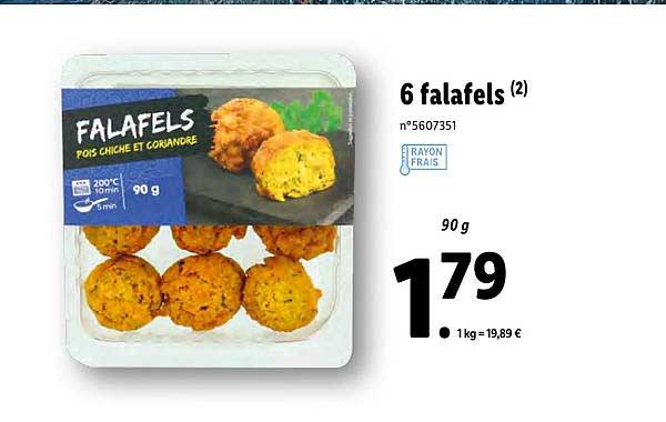 6 Falafels