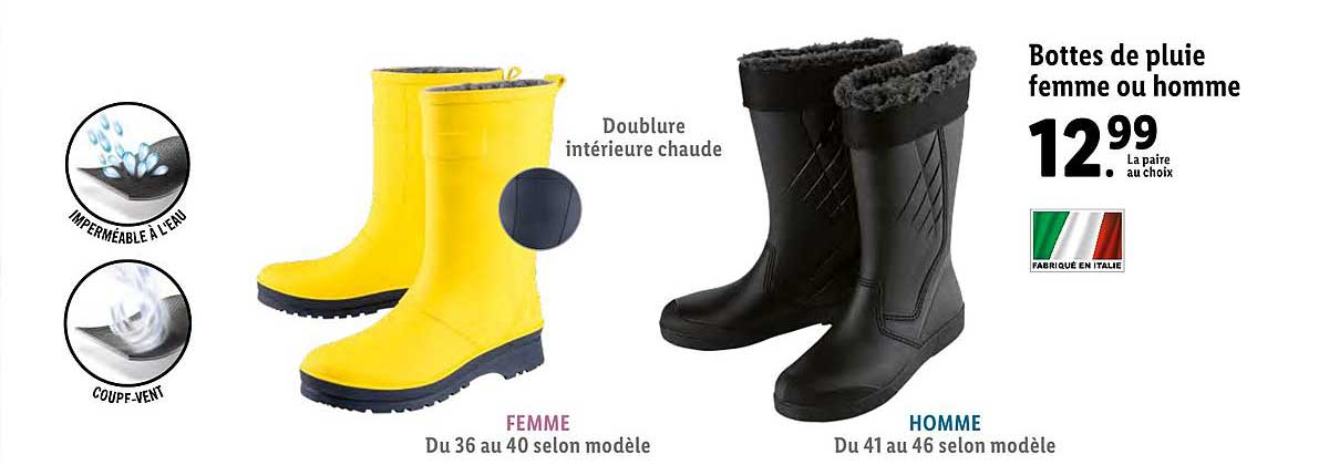 Bottes De Pluie Femme Ou Homme