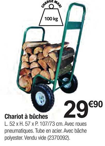 Chariot à Bûches