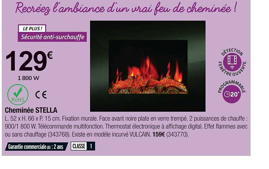 Cheminée Stella