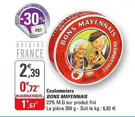 coulommiers bons mayennais