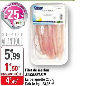 Filet De Merlan Sacrebleu!