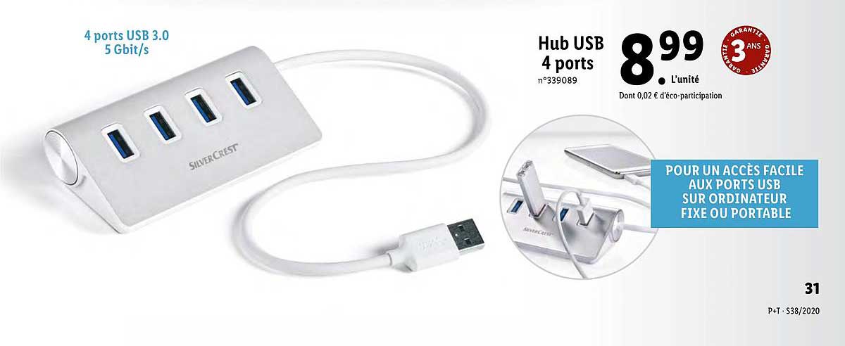 hup usb 4 ports