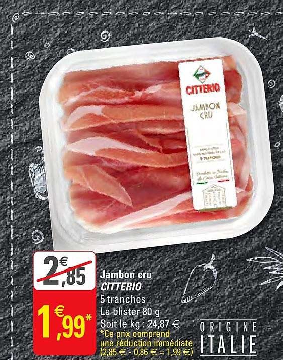 Jambon Cru Citterio