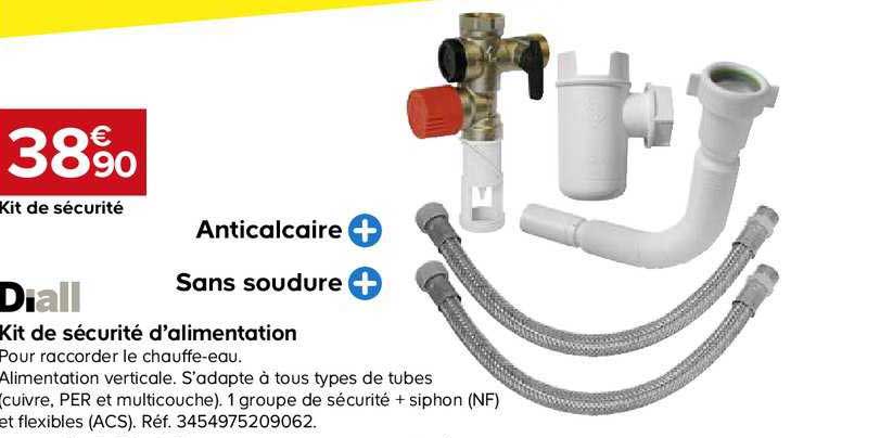 kit de sécurité d'alimentation diall