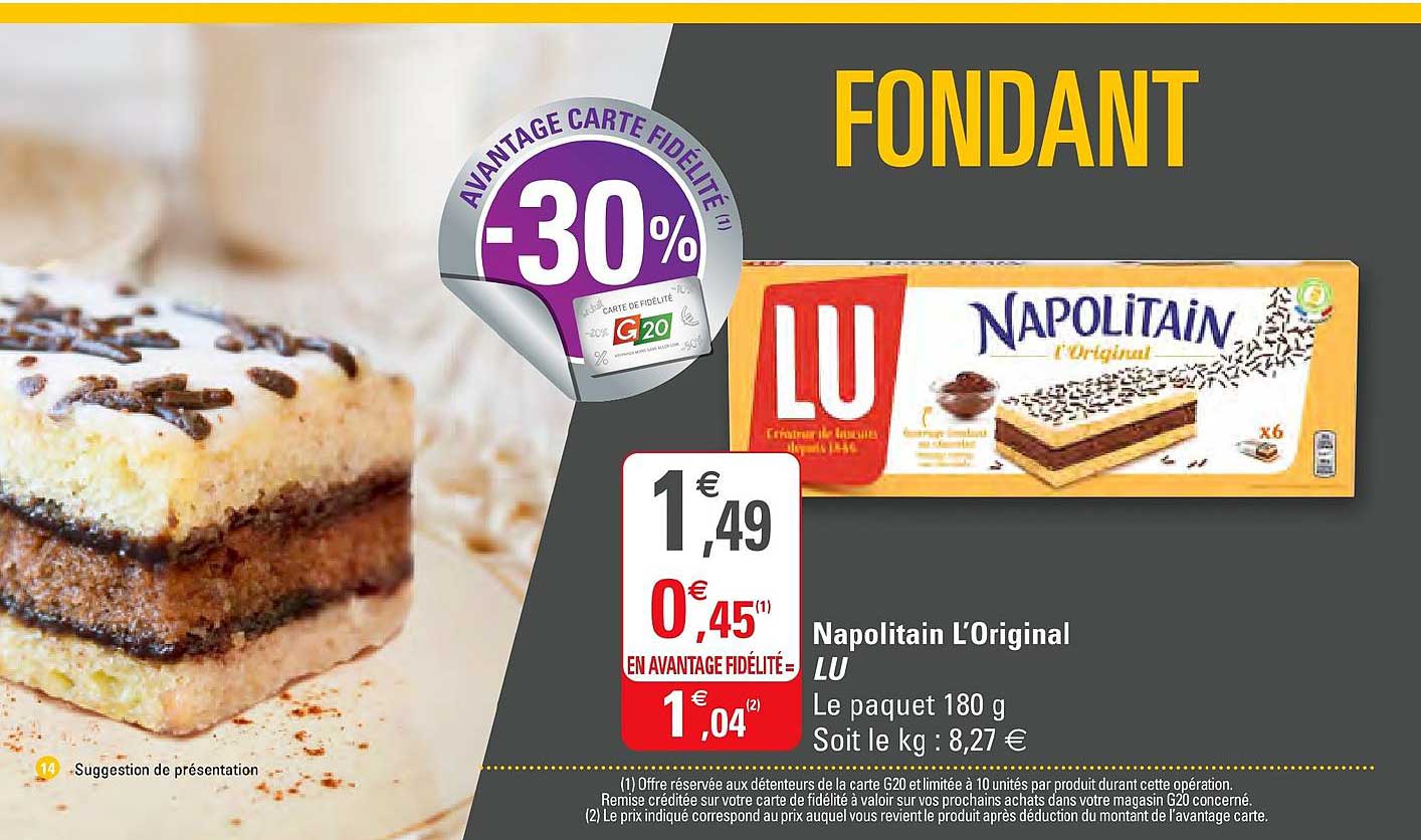 Napolitain L'original Lu