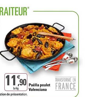 Paëlla Poulet Valenciana