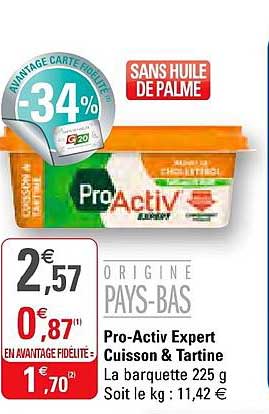 Pro Activ Expert Cuisson & Tartine