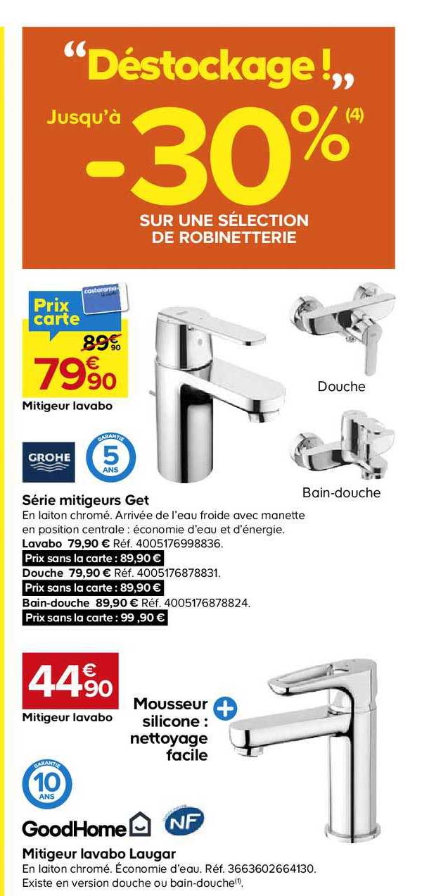 série mitigeurs get