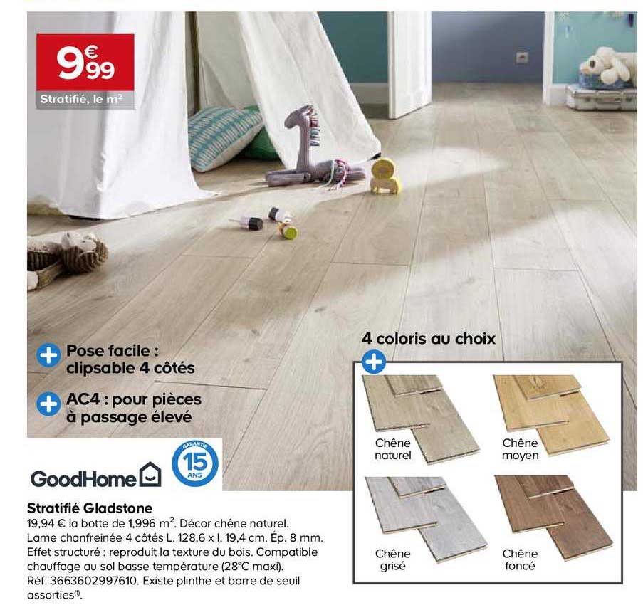 Stratifié Gladstone Goodhome