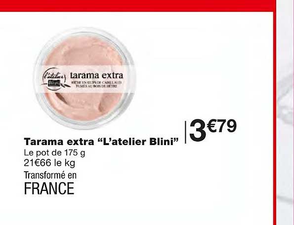 tarama extra "l'atelier blini"