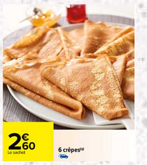 6 Crêpes