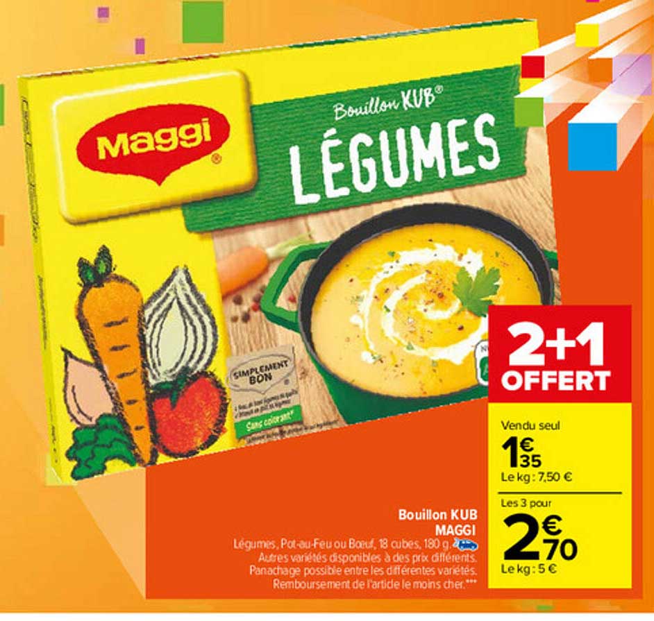 Bouillon Kub Maggi