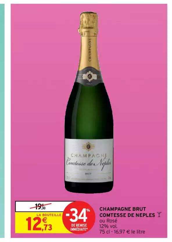 Champagne Brut Comtesse De Neples