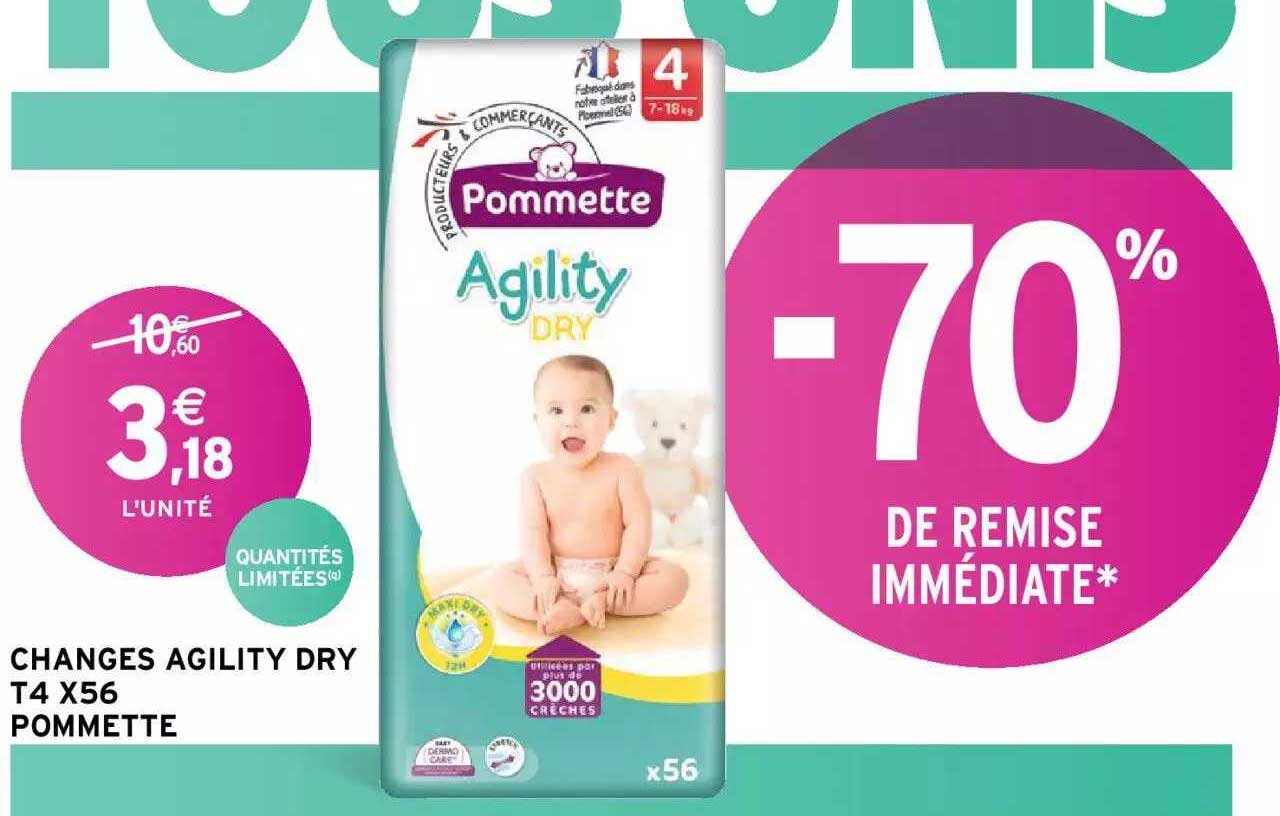 changes agility dry t4 x56 pommette