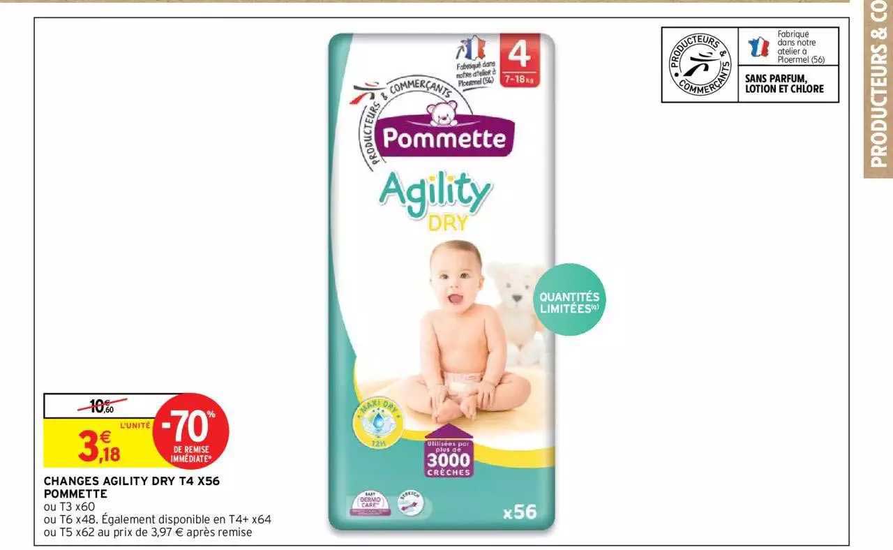 changes agility dry t4 x56 pommette