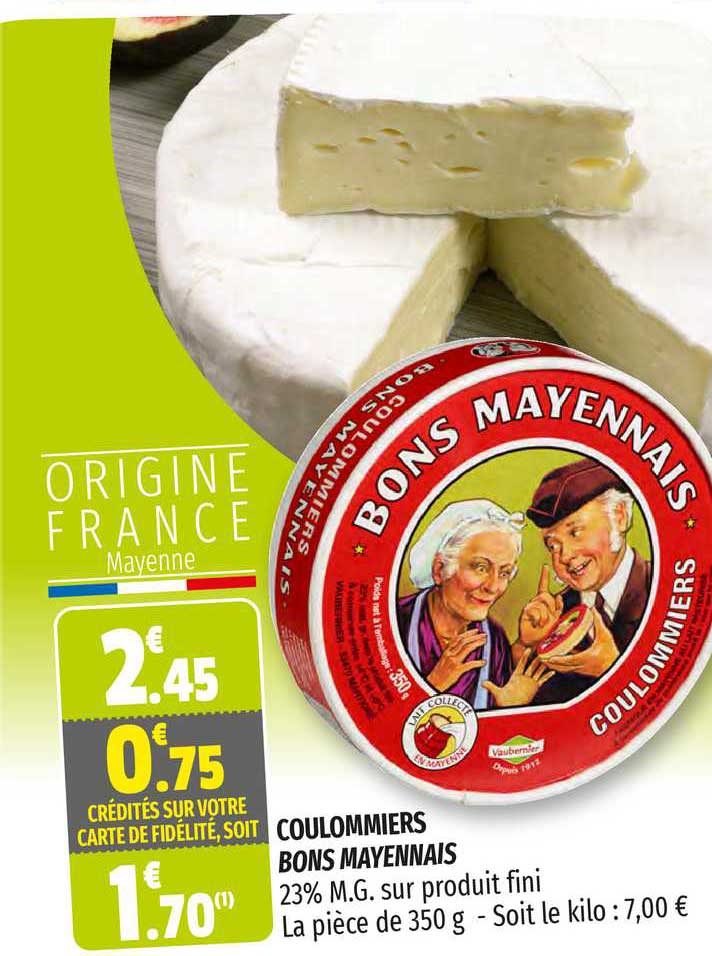 coulommiers bons mayennais