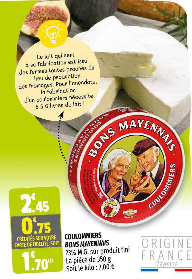 coulommiers bons mayennais
