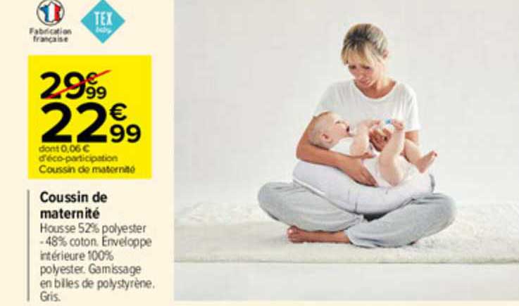 coussin de maternité tex baby