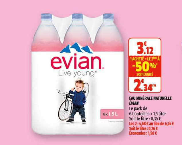 Eau Minérale Naturelle évian