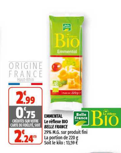 emmental le réflexe bio belle france
