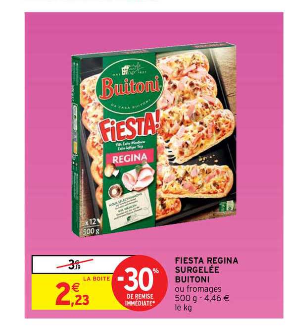 Fiesta Regina Surgelée Buitoni