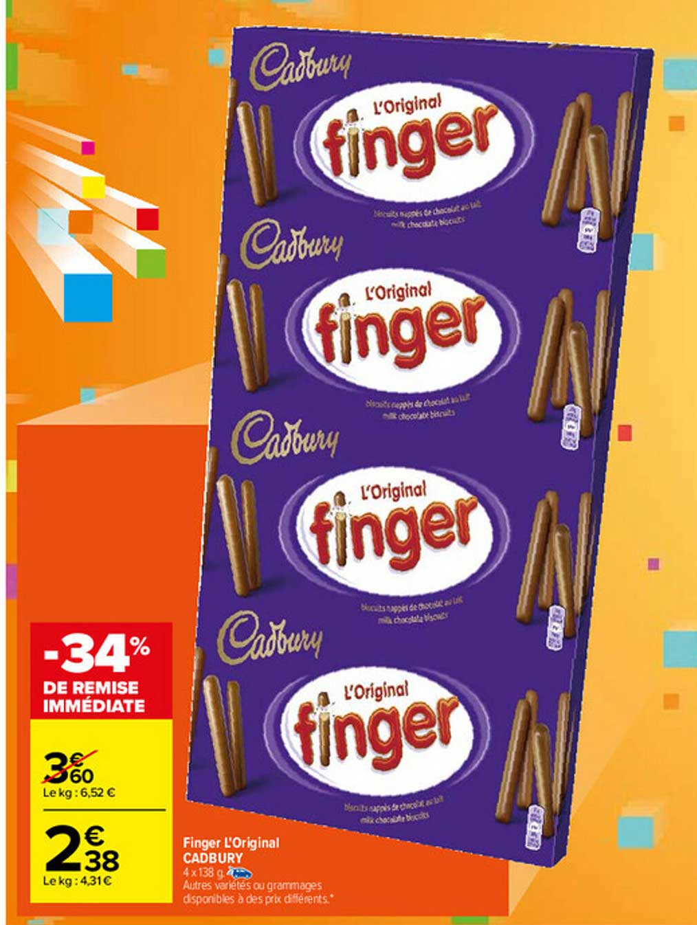 finger l'original cadbury