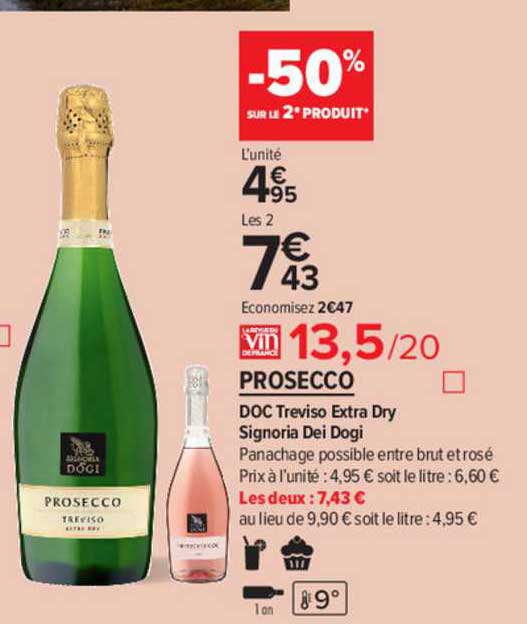 prosecco doc treviso extra dry signoria dei dogi