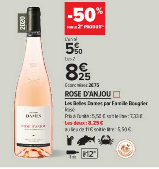 rose d'anjou les belles dames par famille bougrier