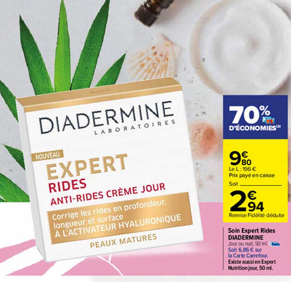 soin expert rides diadermine
