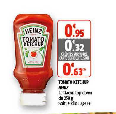 tomato ketchup heinz