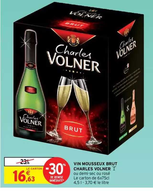 vin mousseux brut charles volner