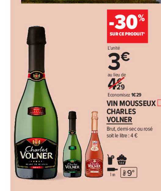 vin mousseux charles volner